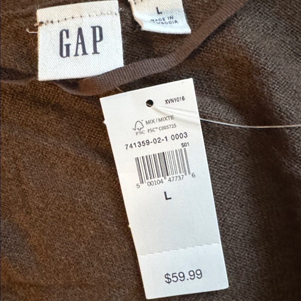 NWT GAP Open Front Cardigan - Picture 8 of 9